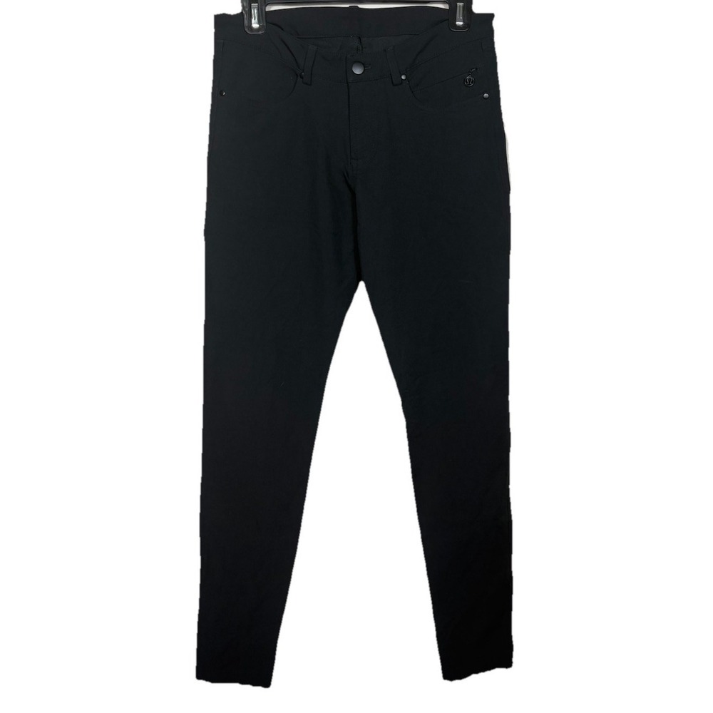 Lululemon Women's Everyday Pant Black Size 8 Slim Skinny Capsule Minimalist